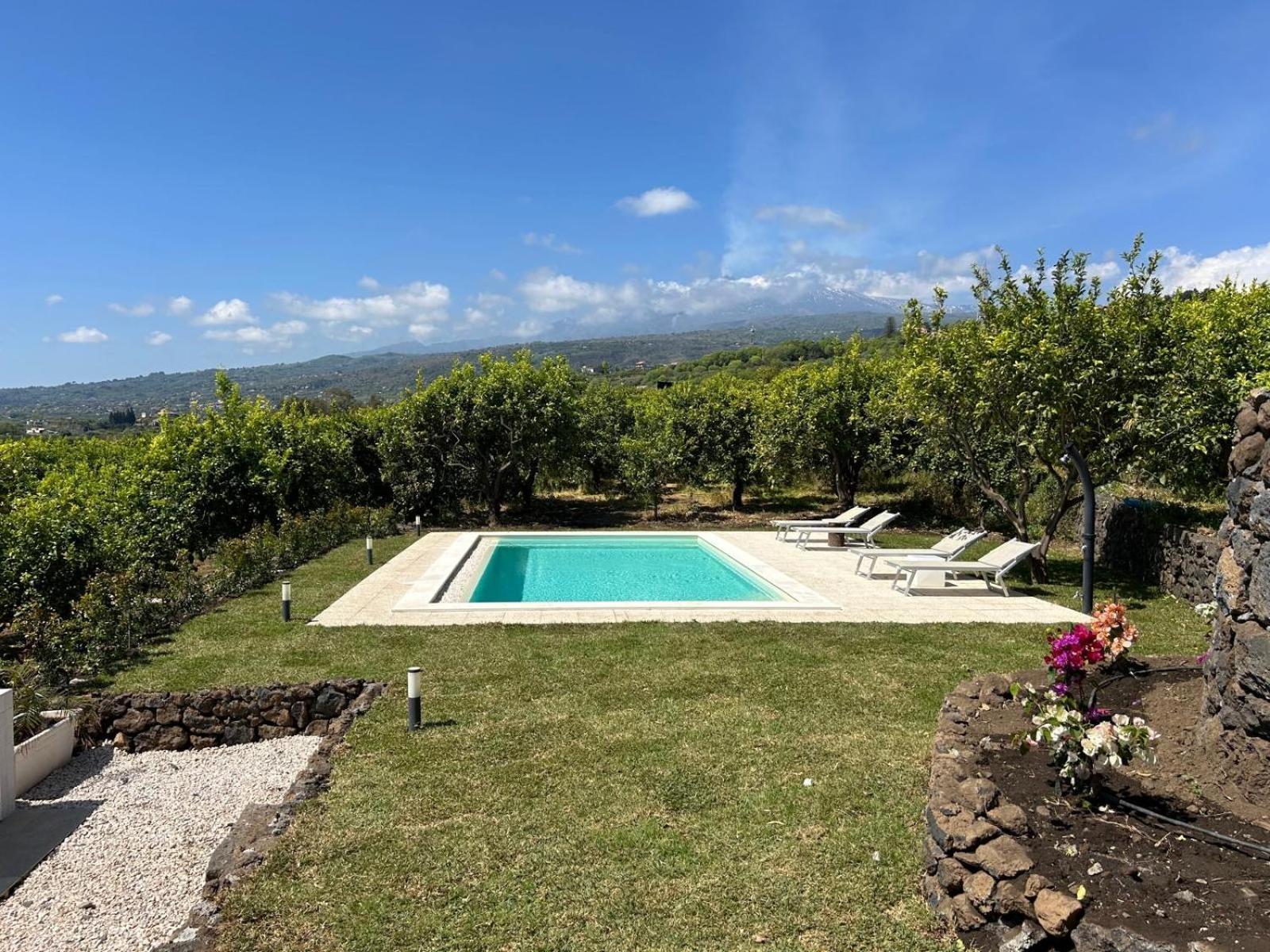 Villa Iiulia Hills Fiumefreddo di Sicilia Buitenkant foto
